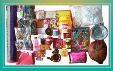Daily Pooja Samagri List for Various Puja’s in Kannada, Telugu, Tamil, English and Hindi