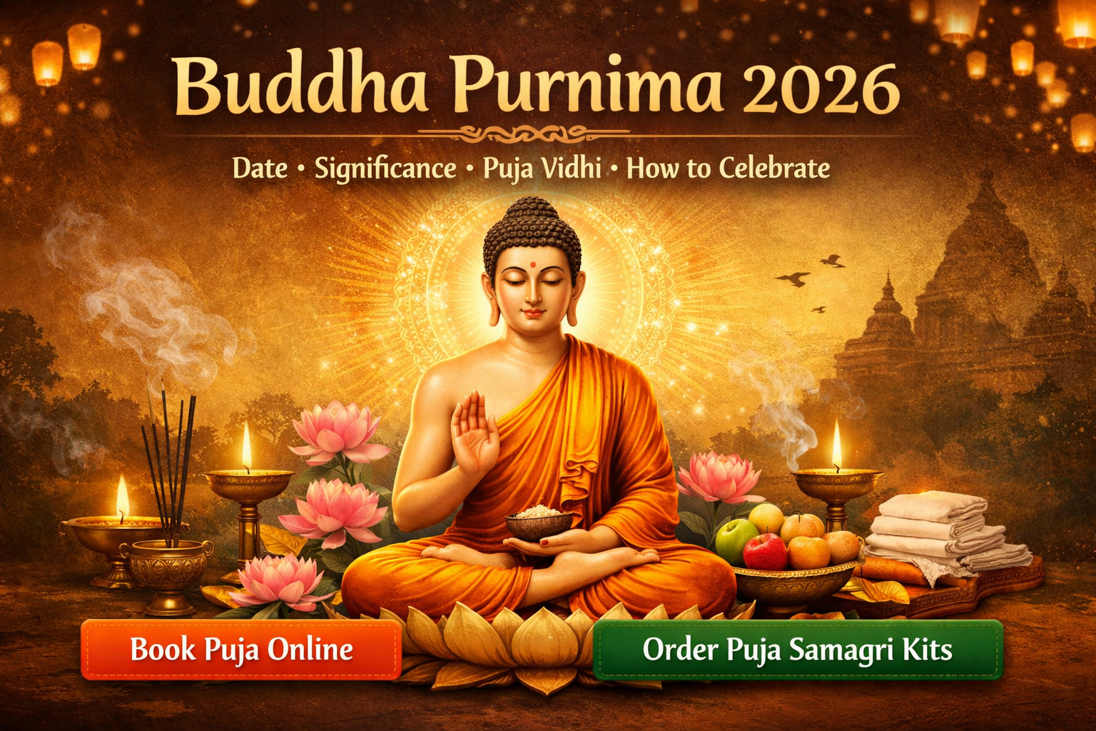 Buddha Purnima 2026: Date, Time, Meaning, Significance, Puja Vidhi & How to Celebrate at Home
