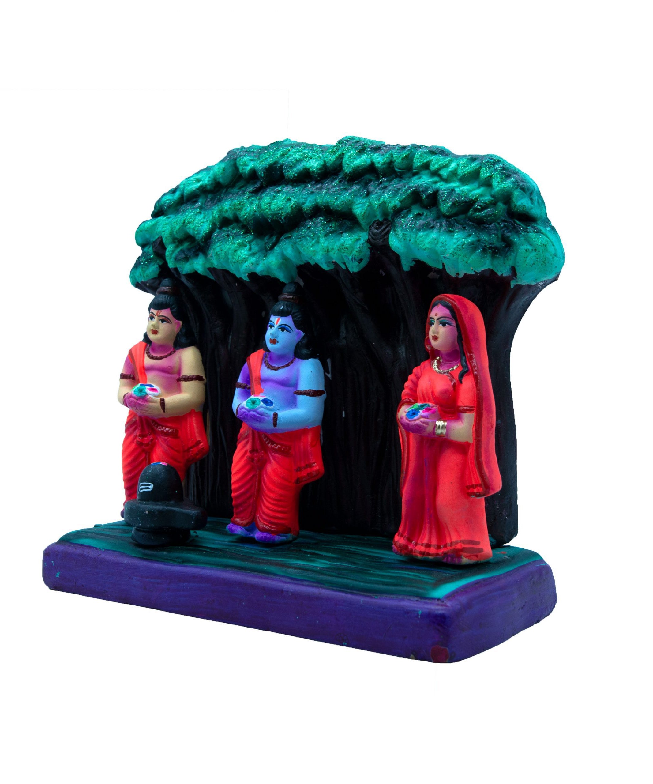 Ram Worshiping Shiva Linga Rameshwaram Navarathri Golu Dolls