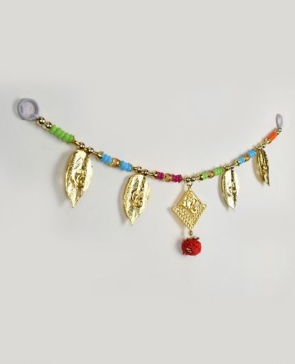 Traditional Multi Zula Pearl Plastic Beads Handmade Toran