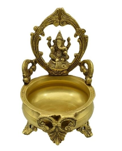Ganesh Design Decorative Urli Bowl
