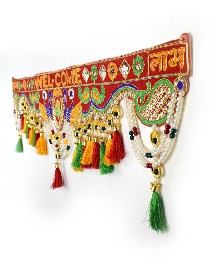 Velvet Design Traditional Handmade Door Bandarwal