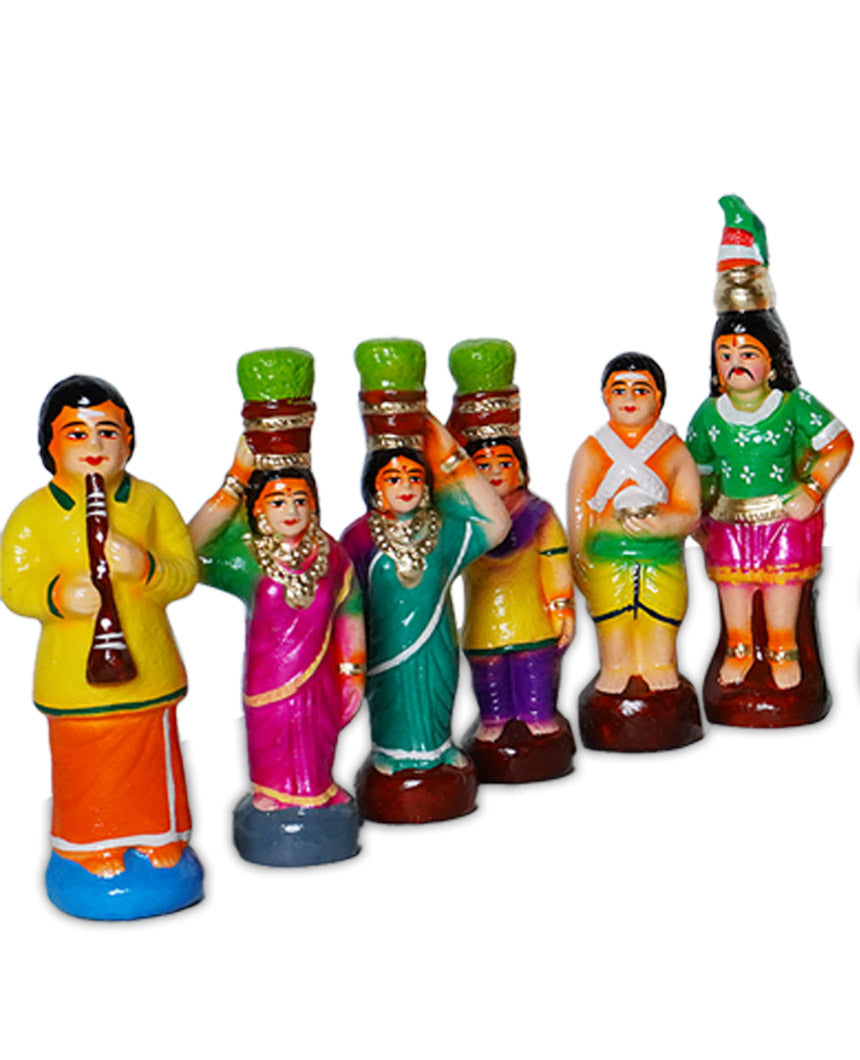 Durga Mullaippaari Golu Doll Set for Navaratri