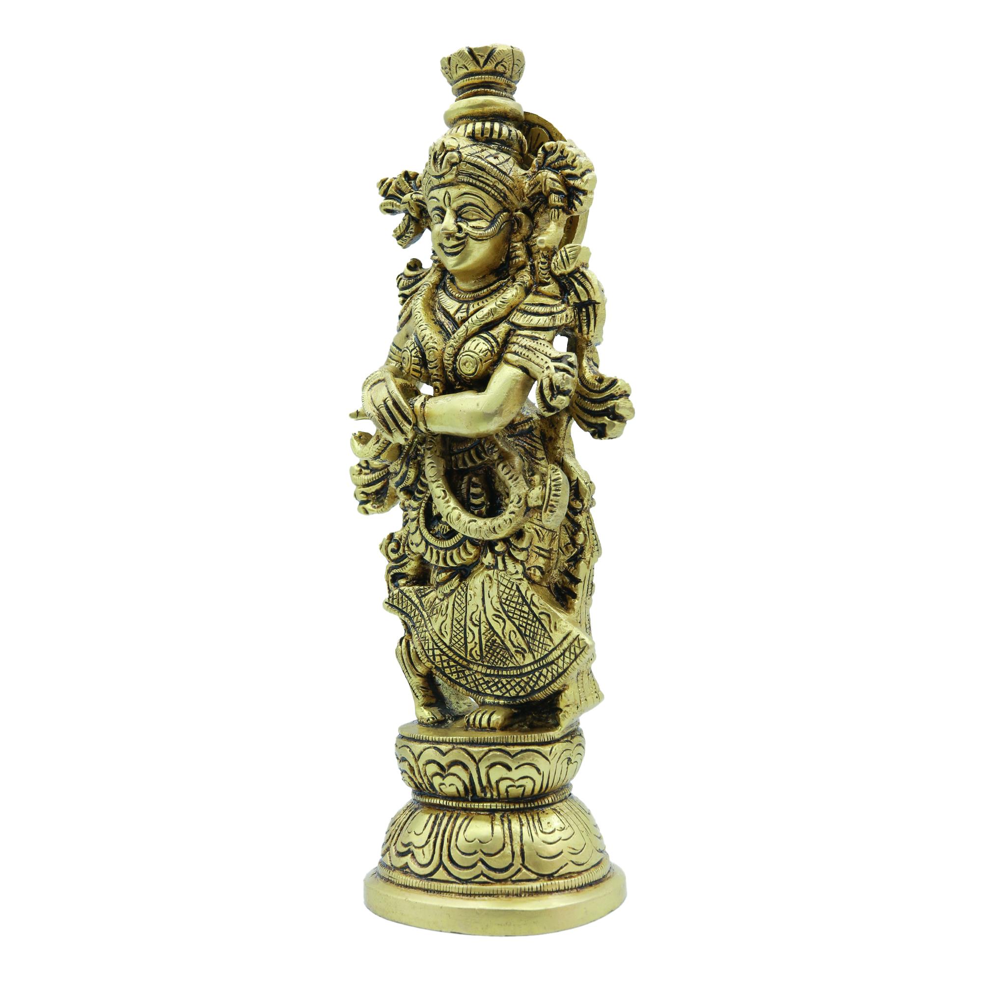 Brass jhaad radha puja and home decor