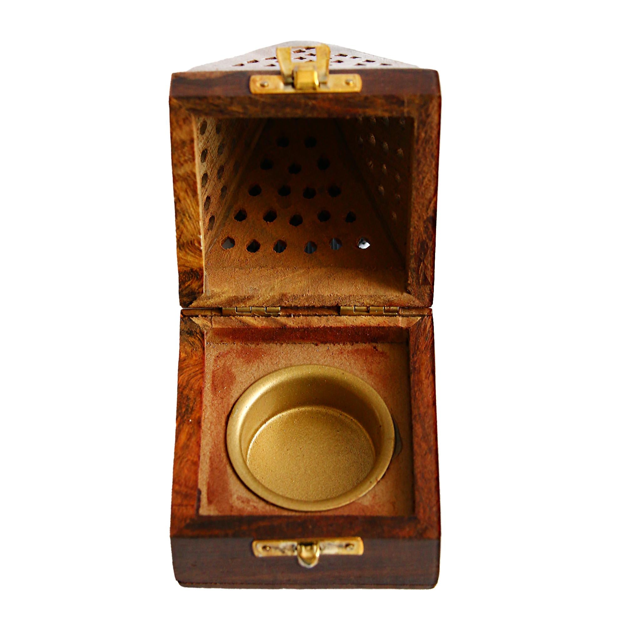 Wooden Incense Dhoop Holder