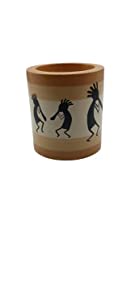 Channapatna pen stand at office 9 cm height.