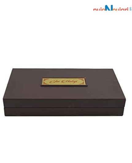 Gold Plated Vaishno Devi Photo Frame with Charan Paduka