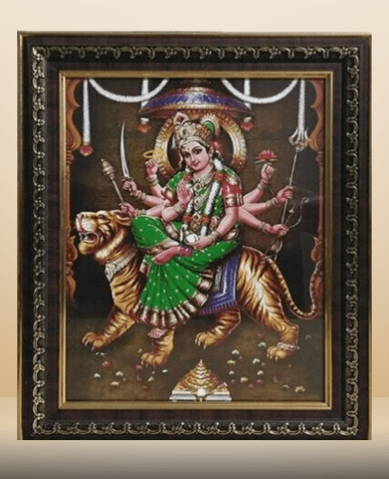 Durga mata photo frame, Durga maa photo frame, Maa durga photo frame, Durga puja photo.