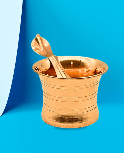 panchapatra set with Spoon for Puja (7 Cm)