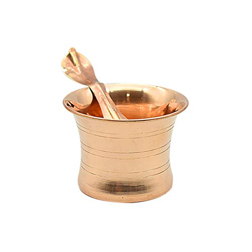 Pancha Patra with Udharini/Spoon/Pali Set for Pooja (2.5 Inch)