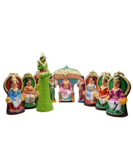 Ravanan Darbar Kolu Bommai Set for Dussera