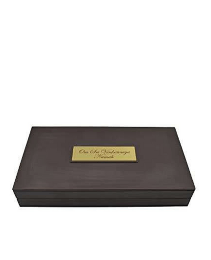 Gold Plated Tirupati Balaji Shank Chakra