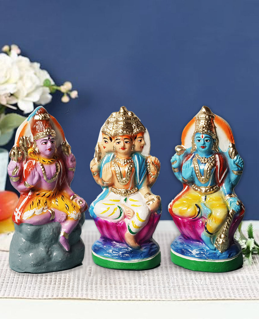 Trimurthi Navaratri Golu Dolls Set