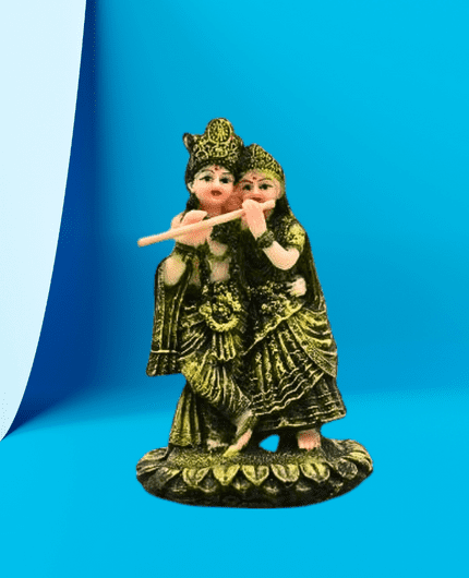Radha Krishna Murti Idol Statue Showpiece for Home Temple