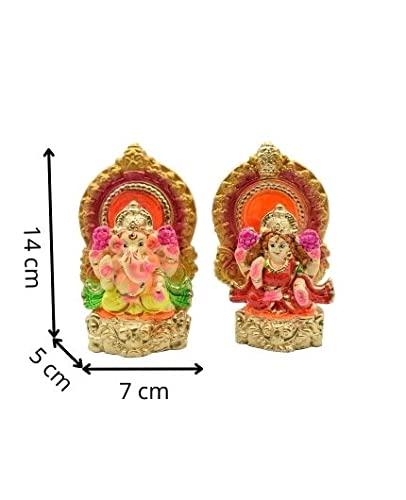 Lakshmi Ganesh Clay Murti for Diwali Puja