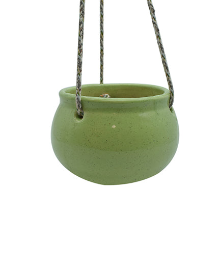 Hanging Ceramic Round Planter Pot