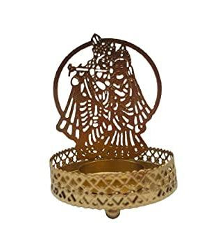 Shadow Divine Radha Krishna Tealight Candle Holder