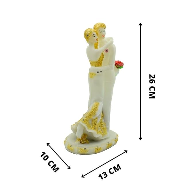 Love Couple Showpiece Handicraft Decorative Idol
