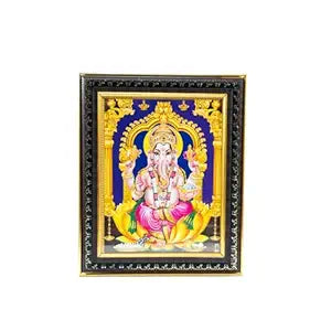 Vinayaka / Ganesh Glass Photo Frame