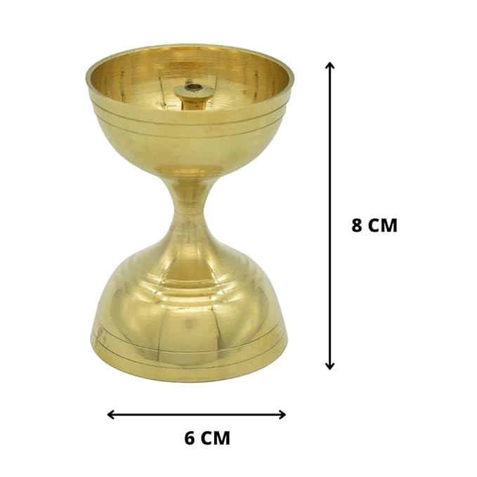 Nanda Brass Deepak Diya Oil Lamp Stand