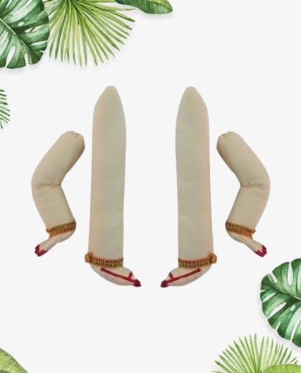 varalakshmi Saree Stand with Fabric Made Hands & Legs Decorative for Pooja Combo set