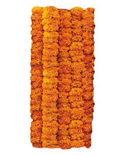 Marigold Orange Flower String