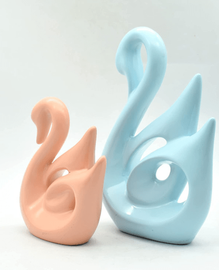 Swan Pair Couple Showpiece for Decor - Puja N Pujari