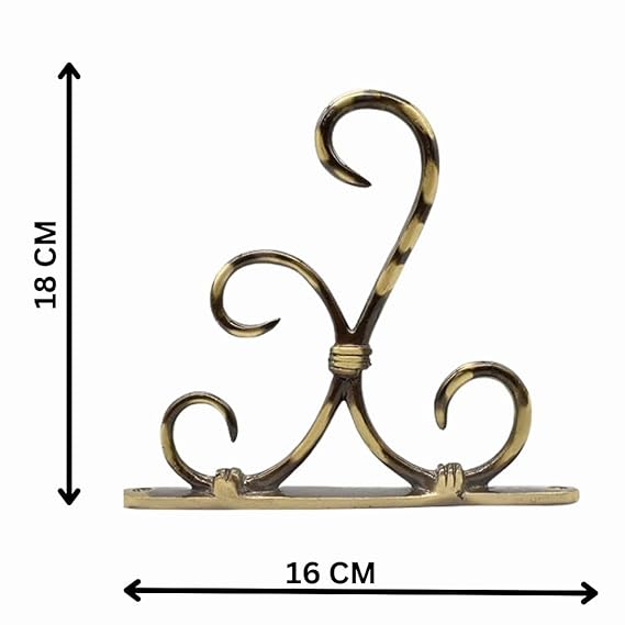 Metal Wall Hook Hanging Plant Bracket | Decorative Straight Plant Hanger for Pots, Bird Feeders, Planters, Lanterns,