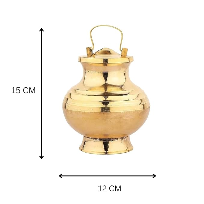 Brass Handy Kamandal Lota Pot for Puja
