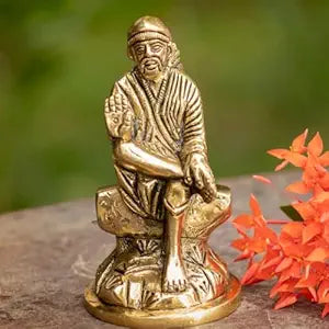 Brass Sai Baba for Pooja Room, Home Decotation and Gifting