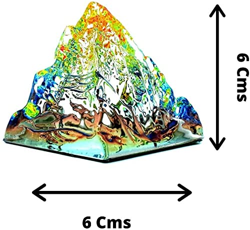 Feng Shui Vastu Kailash Pyramid for Positive Energy, Good Luck, and Prosperity Multicolour
