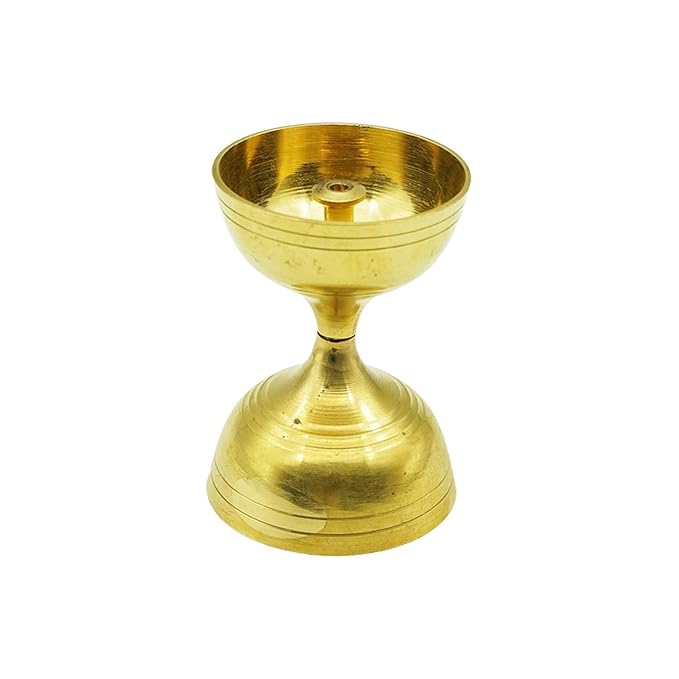 Nanda Brass Deepak Diya Oil Lamp Stand