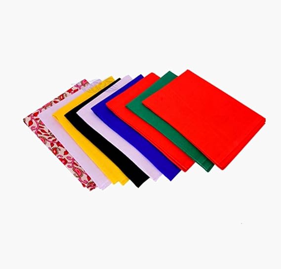 Navagraha pooja clothes-Navagraha Clothes Pieces Material( Pack of 9 )