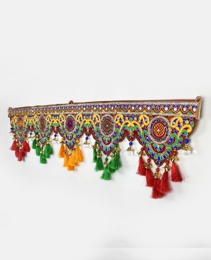 Multi Zula Plastic Beads Door Hanging Toran
