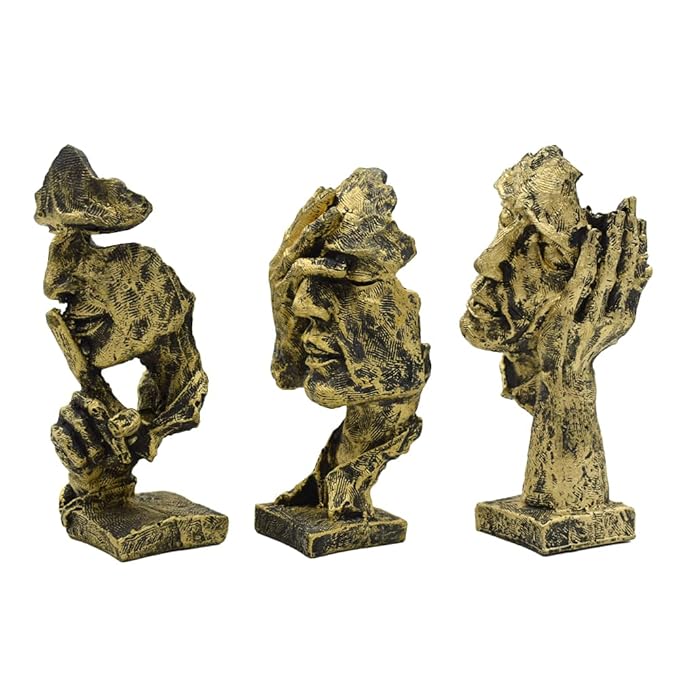 Human Face Sculpture Showpieces for Home Decor