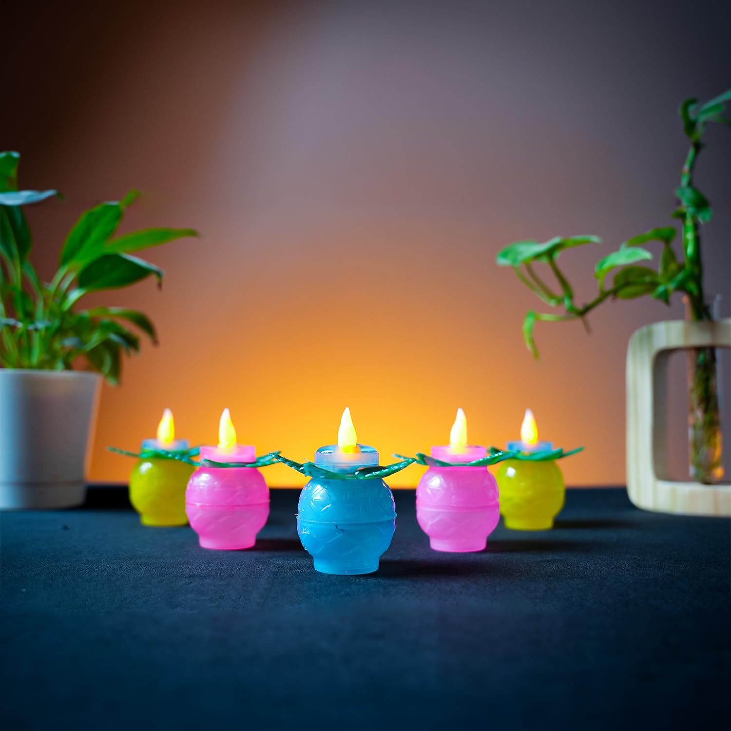 Water Sensor Led Kalash – Pack of 6