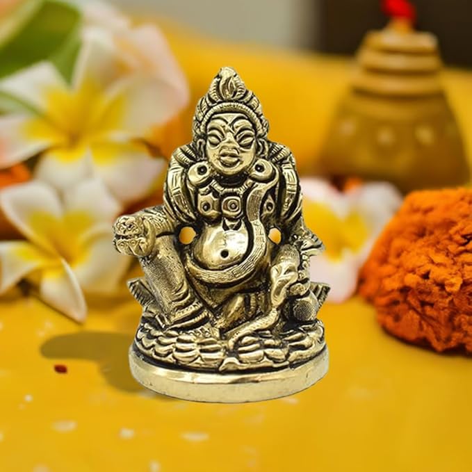 Dhan Kuder Brass Idol / Showpiece
