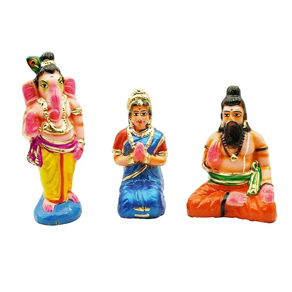 Kaveri River Golu Doll Set for Navarathri-Kolu Bommai.