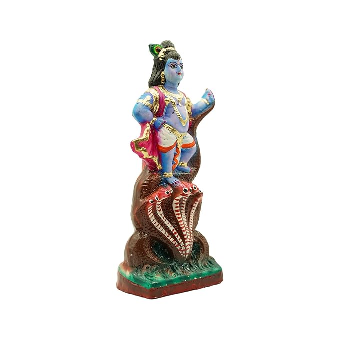 Handmade Kalinga Narthana Krishna Navaratri Golu Dolls
