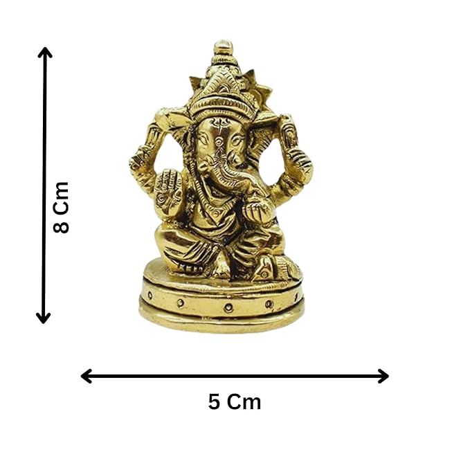 Brass Ganapthi sitting idol