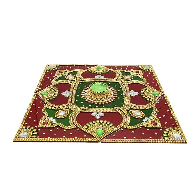 Acrylic Rangoli Set Decorations for Diwali