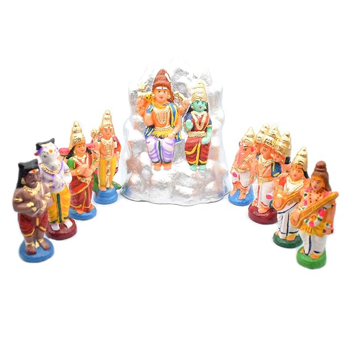 Shiv Pariwar Golu Dolls Set for Dasara