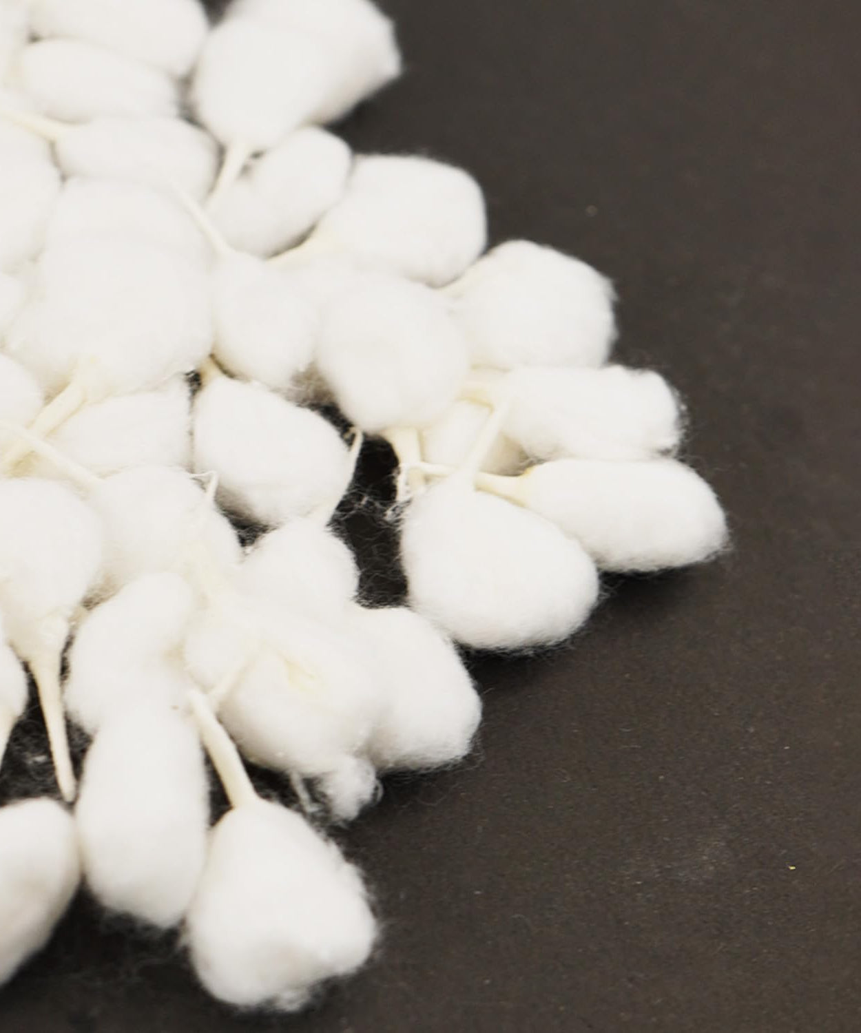 Round Cotton Wicks for Diya 250 Pieces (Pack of 2)