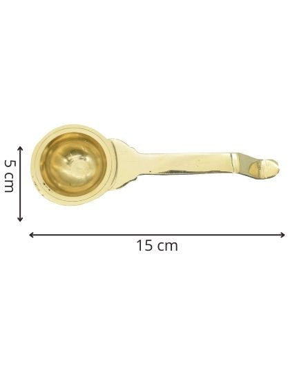 Brass Aarti Pooja Diya with Handle