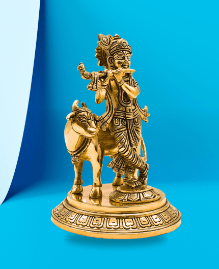 Lord Krishna Idol for Pooja Room, Home Decoration & Gifting