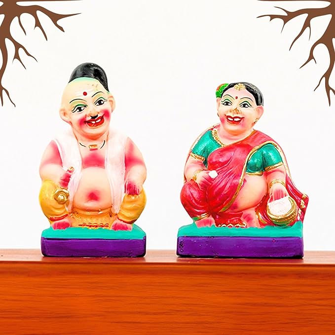 Mama Mami Golu Doll For Navratri- 12 cm