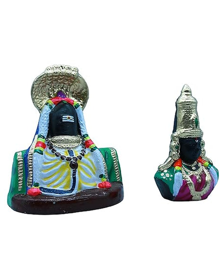 Shivalingam Balaji Set of 2 Goll Dolls Set - Kolu Bommai Bommalu Set