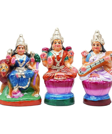 Saraswati Lakshmi Durga Golu Dolls Set