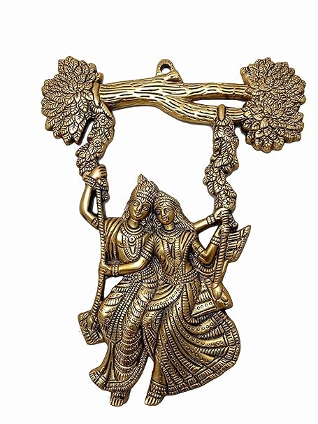 Radha Krishna Jhula Wall Hanging