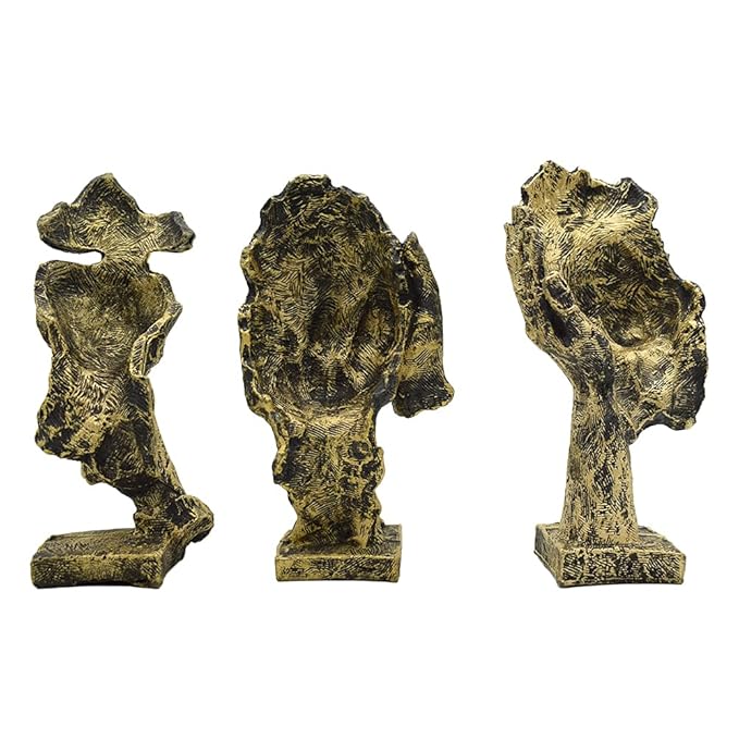 Human Face Sculpture Showpieces for Home Decor